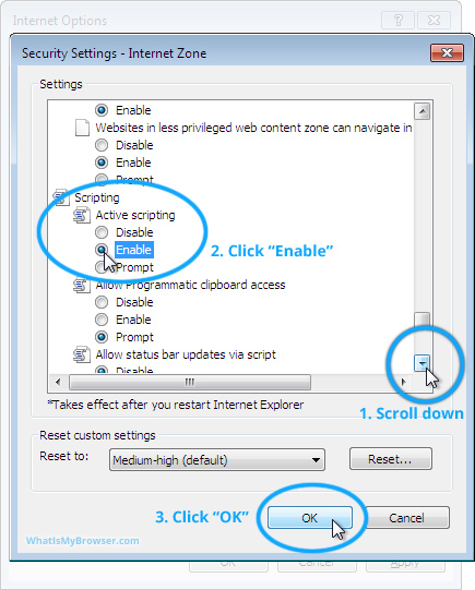 Manual Download Internet Explorer 8
